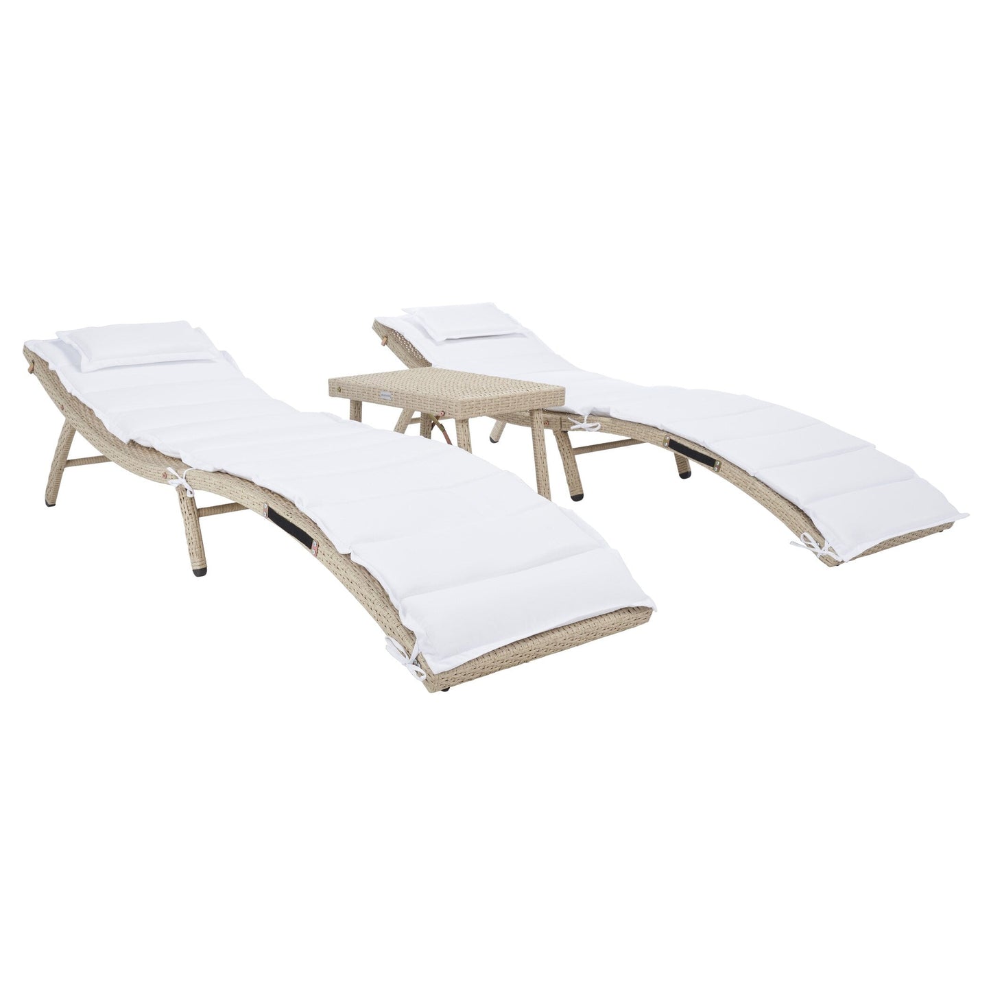 Set da giardino SAFAVIEH Blaguna da 3 pezzi con sdraio - 83Lx51Px61A