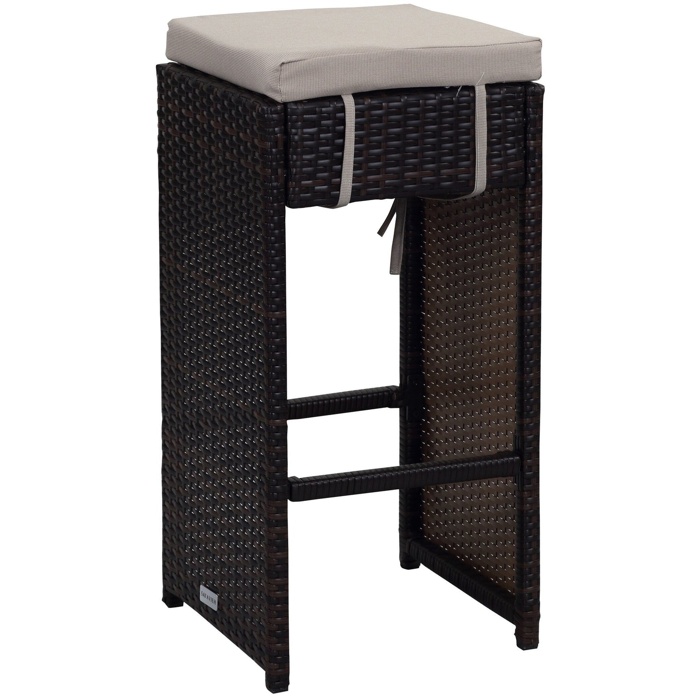 Set da Bar da Esterno Euda di SAFAVIEH (7 pezzi) - 73,7x150x107 cm (L x P x A)
