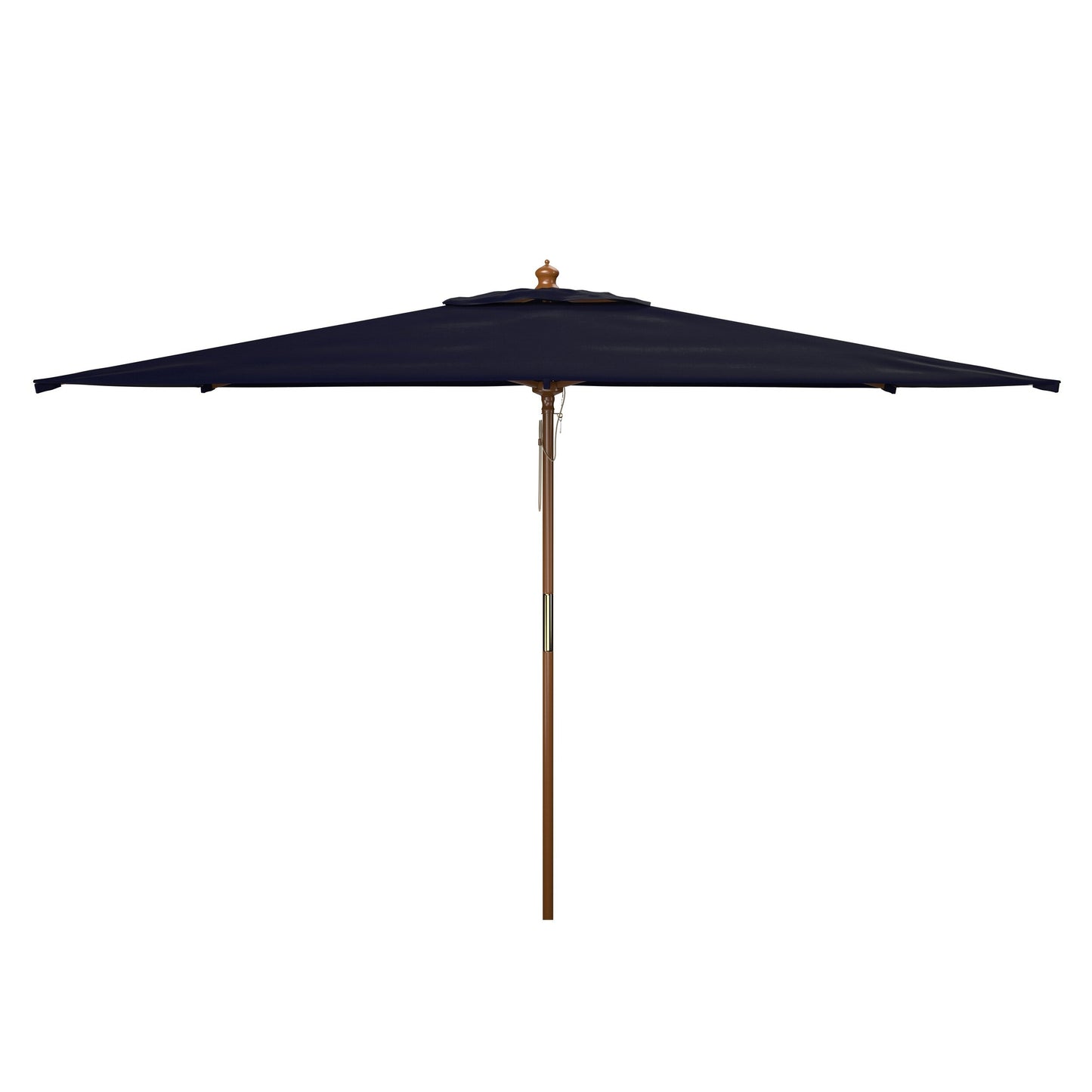 Ombrellone da giardino SAFAVIEH Outdoor Glauca da 3,3 metri con pulegge in legno