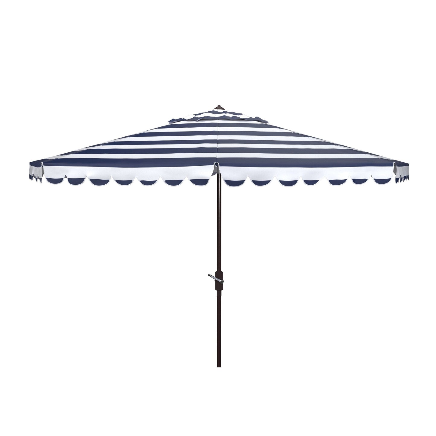 Parapluie da esterno rotondo da 3,3 metri (11 piedi) con manovella SAFAVIEH Jaylee