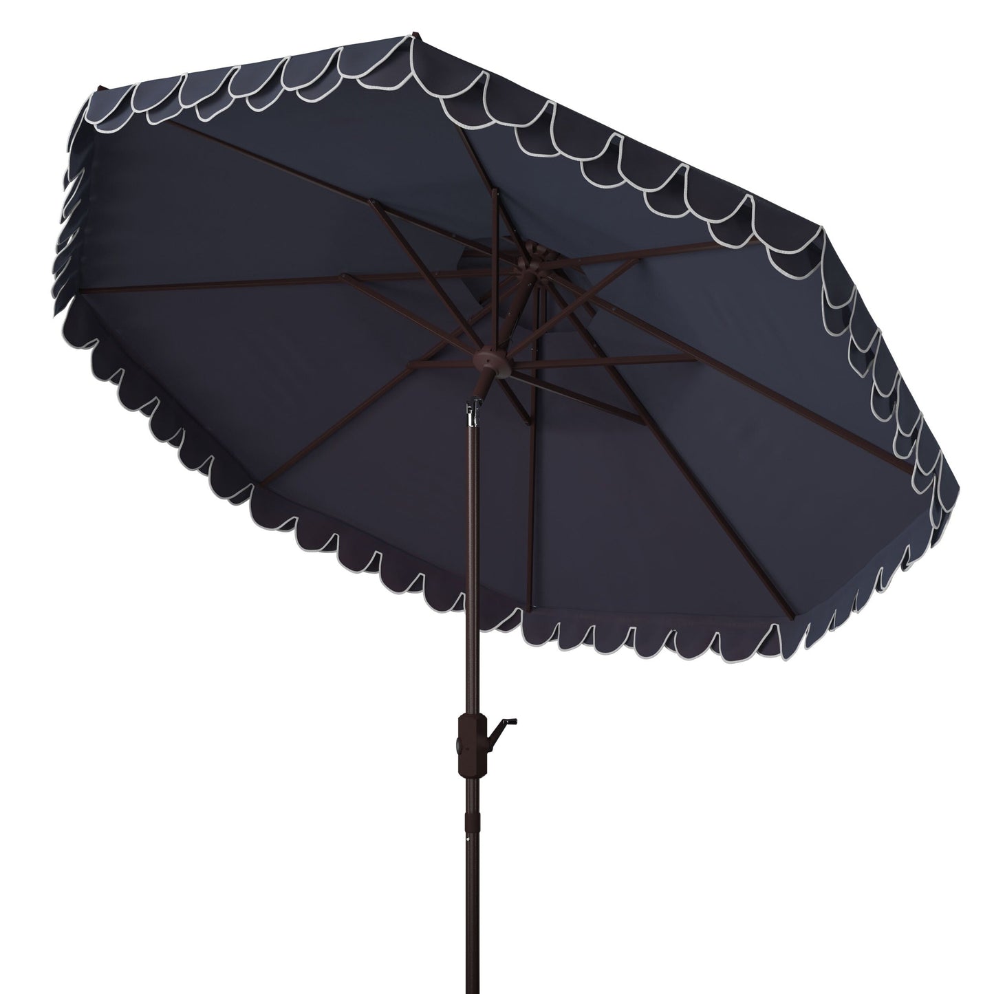 Ombrellone da giardino SAFAVIEH Kjerstin Valance da 2,7 m con doppia copertura