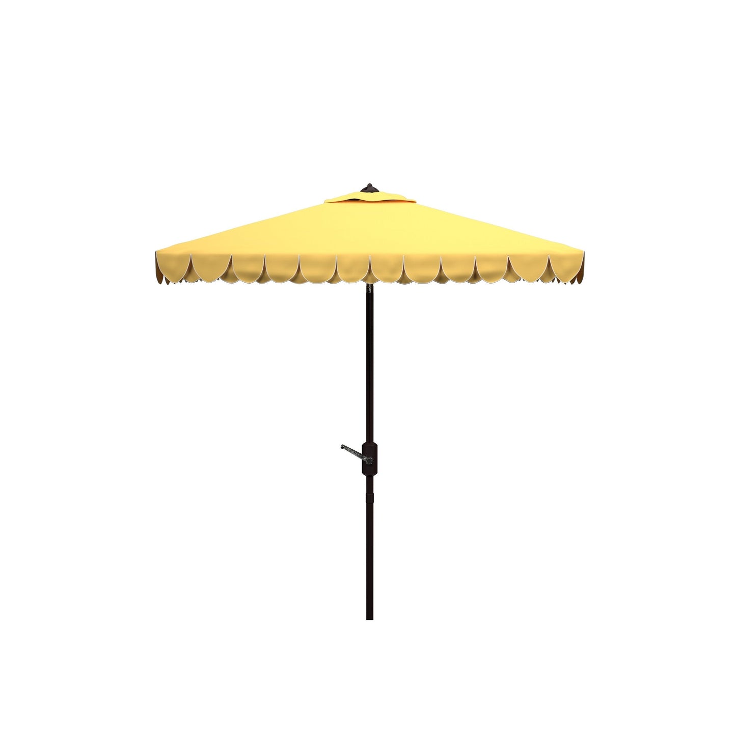 Ombrellone da giardino SAFAVIEH Kjerstin Valance da 2,7 m con doppia copertura