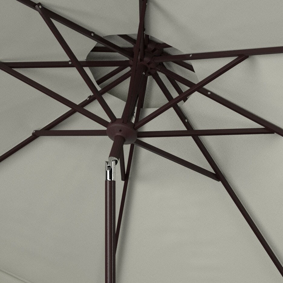 Ombrellone da giardino SAFAVIEH Kjerstin Valance da 2,7 m con doppia copertura