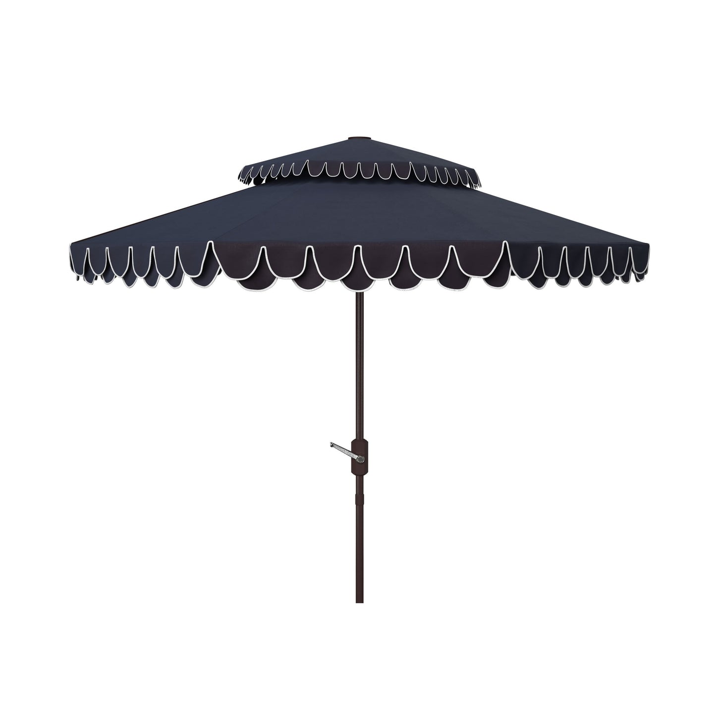 Ombrellone da giardino SAFAVIEH Kjerstin Valance da 2,7 m con doppia copertura