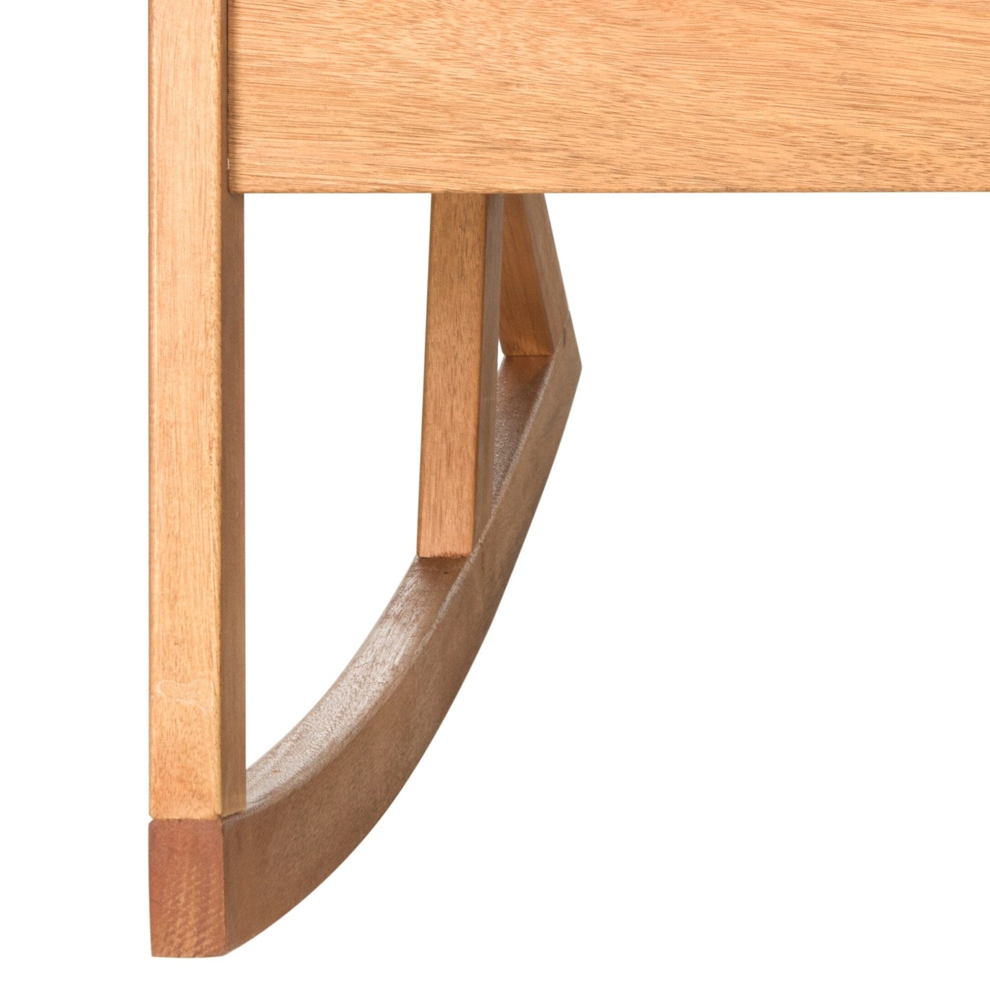 Sedia a dondolo da esterno Makaila di SAFAVIEH con cuscino - 66L x 79P x 97H (cm)