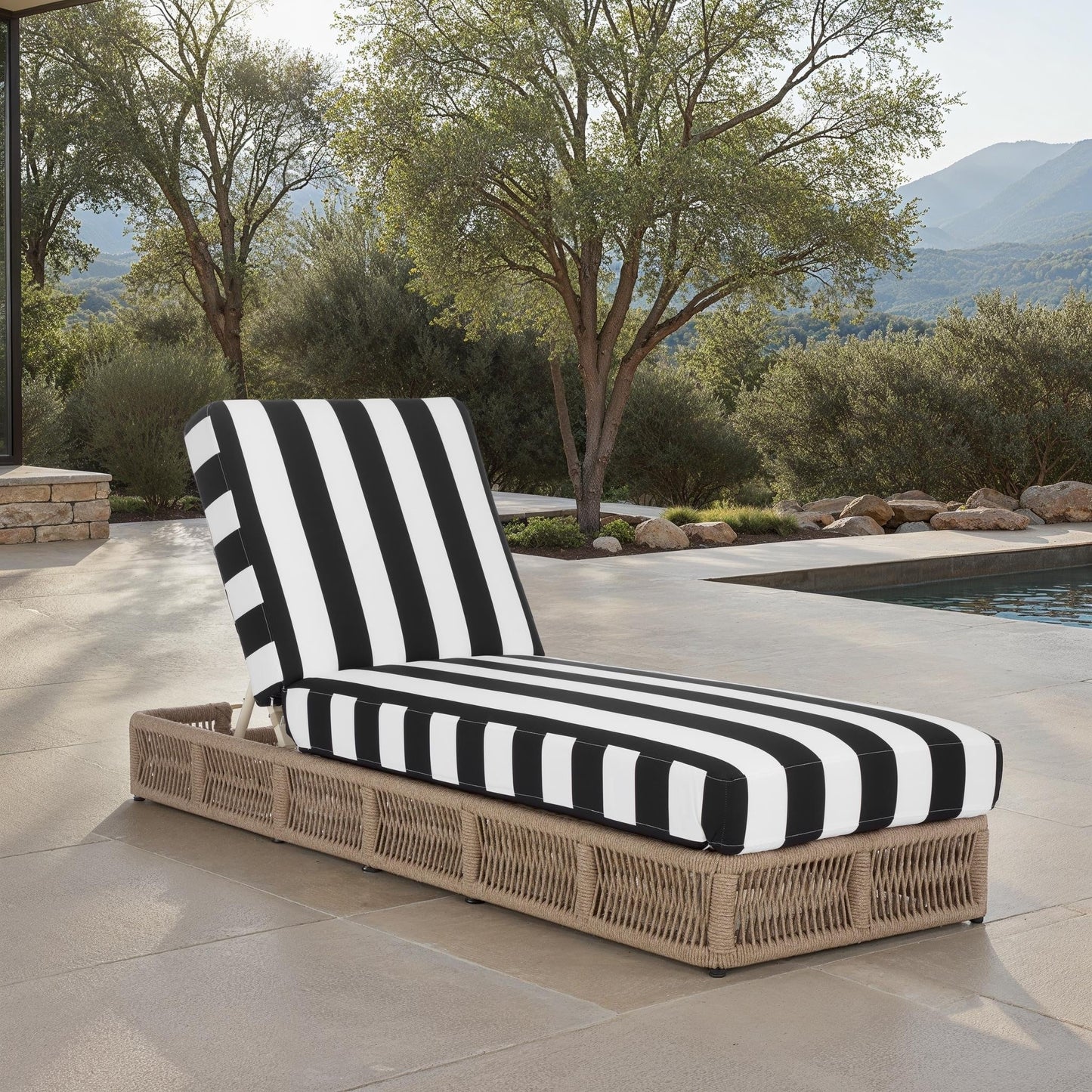 Sdraio da giardino Tinna di SAFAVIEH - 75L x 25P x 13A