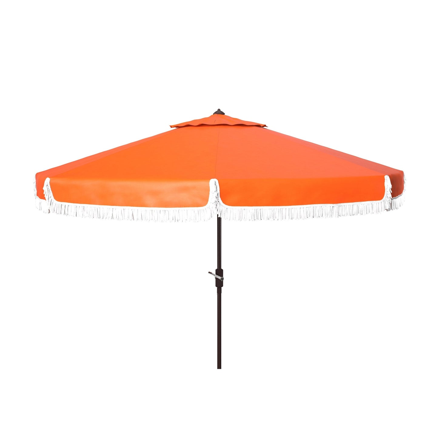 Paraschermo da esterno SAFAVIEH Ronette Fringe da 2,7 m con manovella