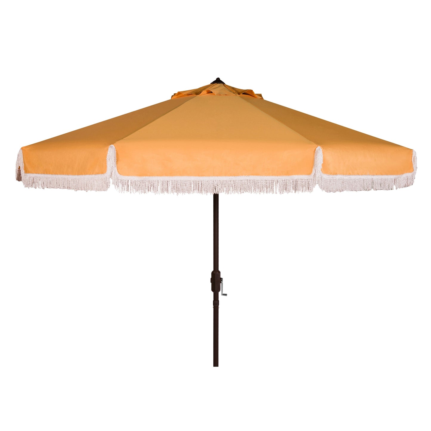 Paraschermo da esterno SAFAVIEH Ronette Fringe da 2,7 m con manovella