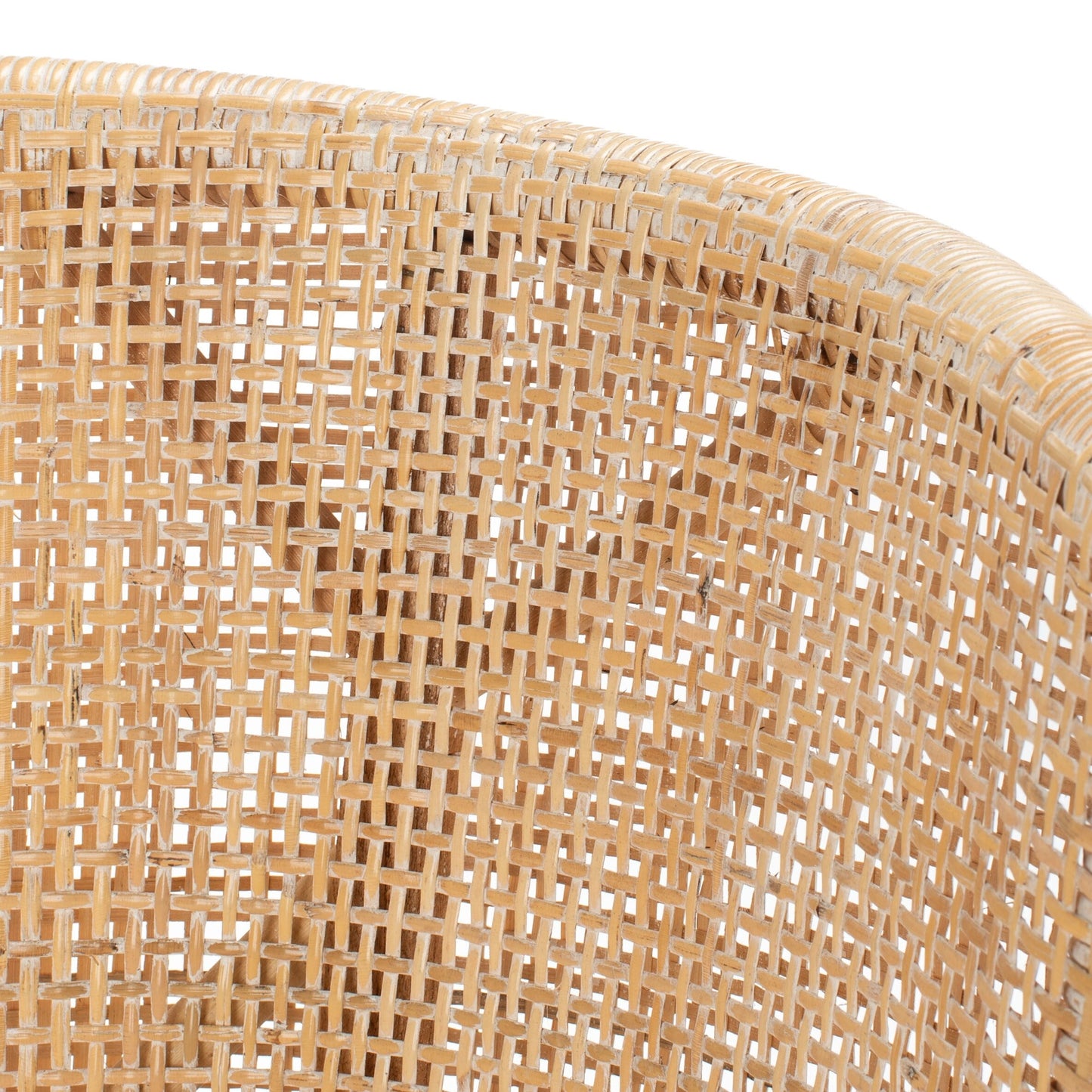 SAFAVIEH Virona sgabello da bar in vimini da 76 cm - 56,5 L x 52 P x 99 A - 56,5Lx52Px99A