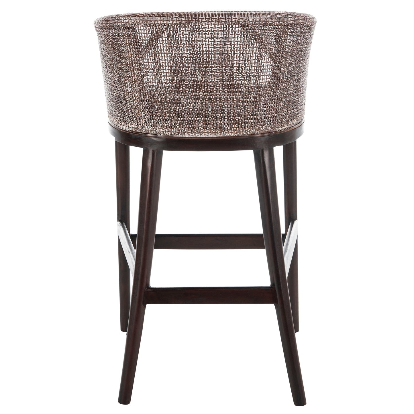 SAFAVIEH Virona sgabello da bar in vimini da 76 cm - 56,5 L x 52 P x 99 A - 56,5Lx52Px99A