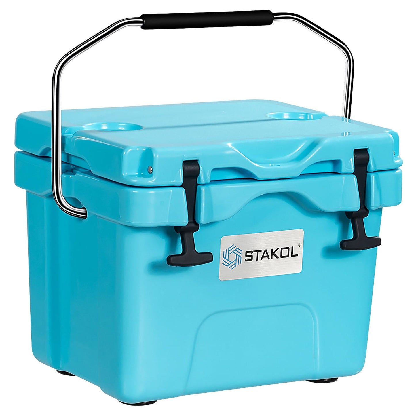 SKTAKOL 16 Quart Cooler Portable Ice Chest Leak-Proof 24 Cans Ice - Vedi dettagli