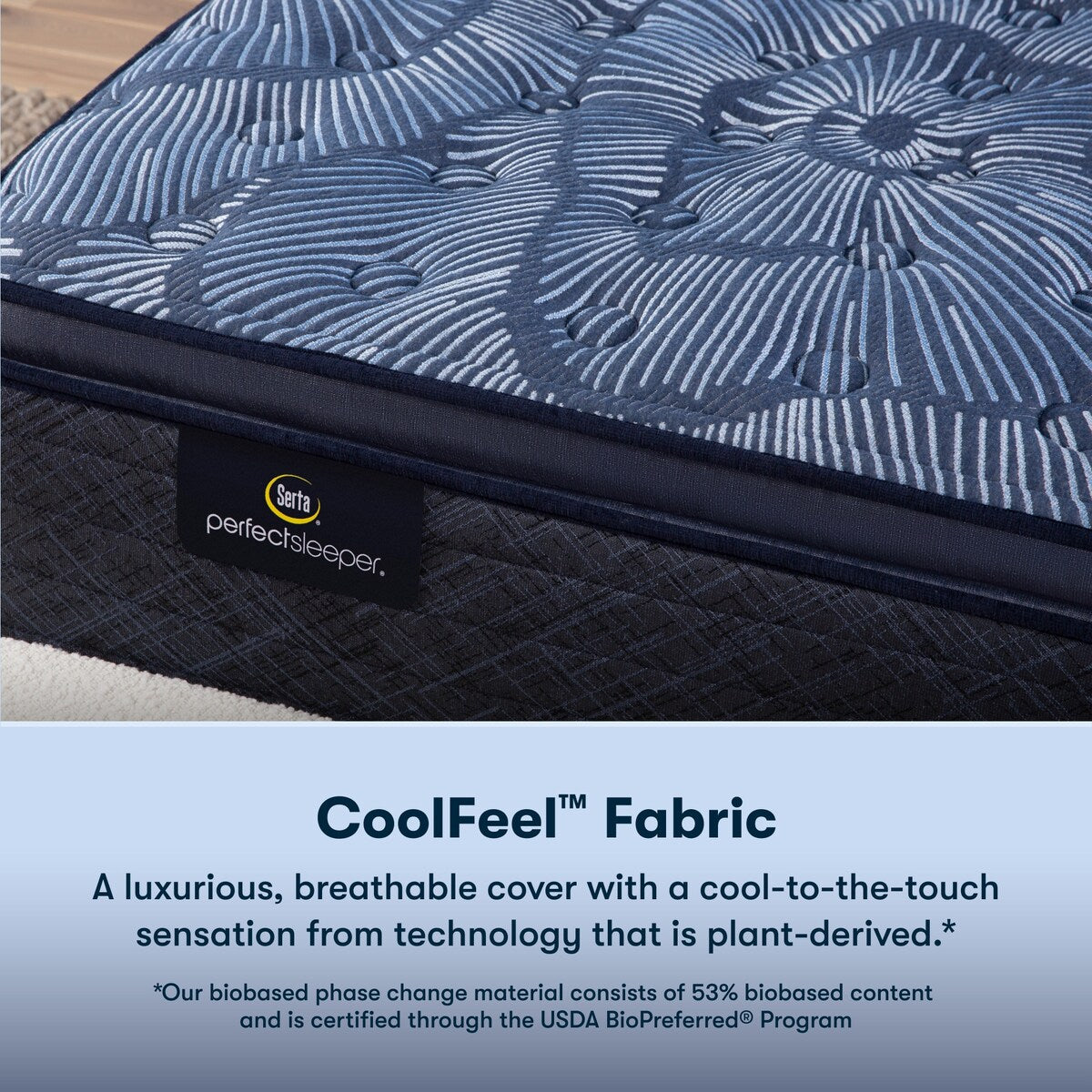 Materasso Serta Perfect Sleeper Oasis Sleep 14.5 con strato superiore imbottito di media durezza