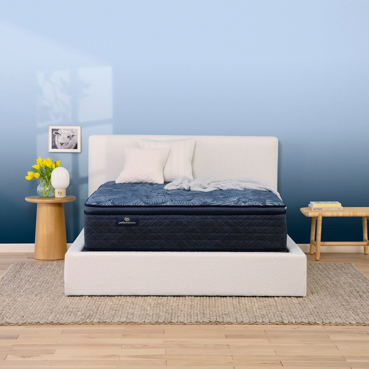 Materasso Serta Perfect Sleeper Oasis Sleep 14.5 con strato superiore imbottito di media durezza
