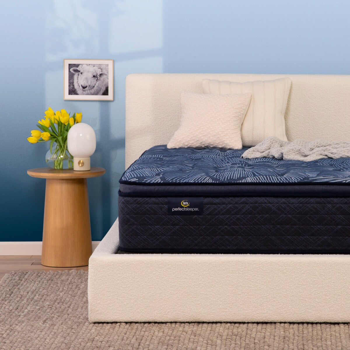 Materasso Serta Perfect Sleeper Oasis Sleep 14.5 con strato superiore imbottito di media durezza