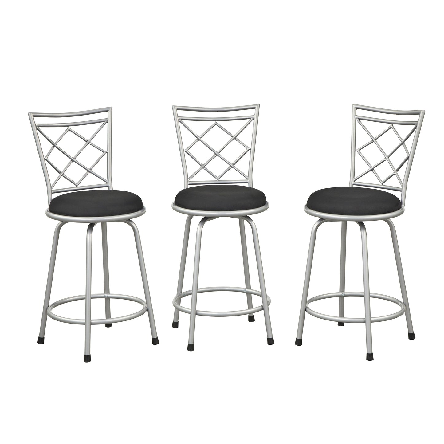 Sgabelli girevoli regolabili in altezza Simple Living Alyssa (confezione da 3)