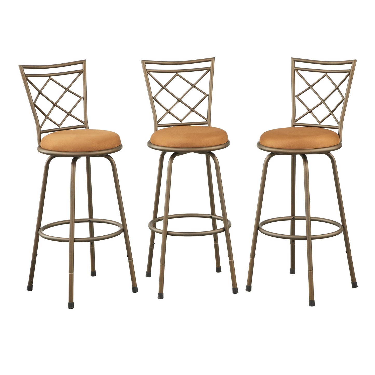 Sgabelli girevoli regolabili in altezza Simple Living Alyssa (confezione da 3)