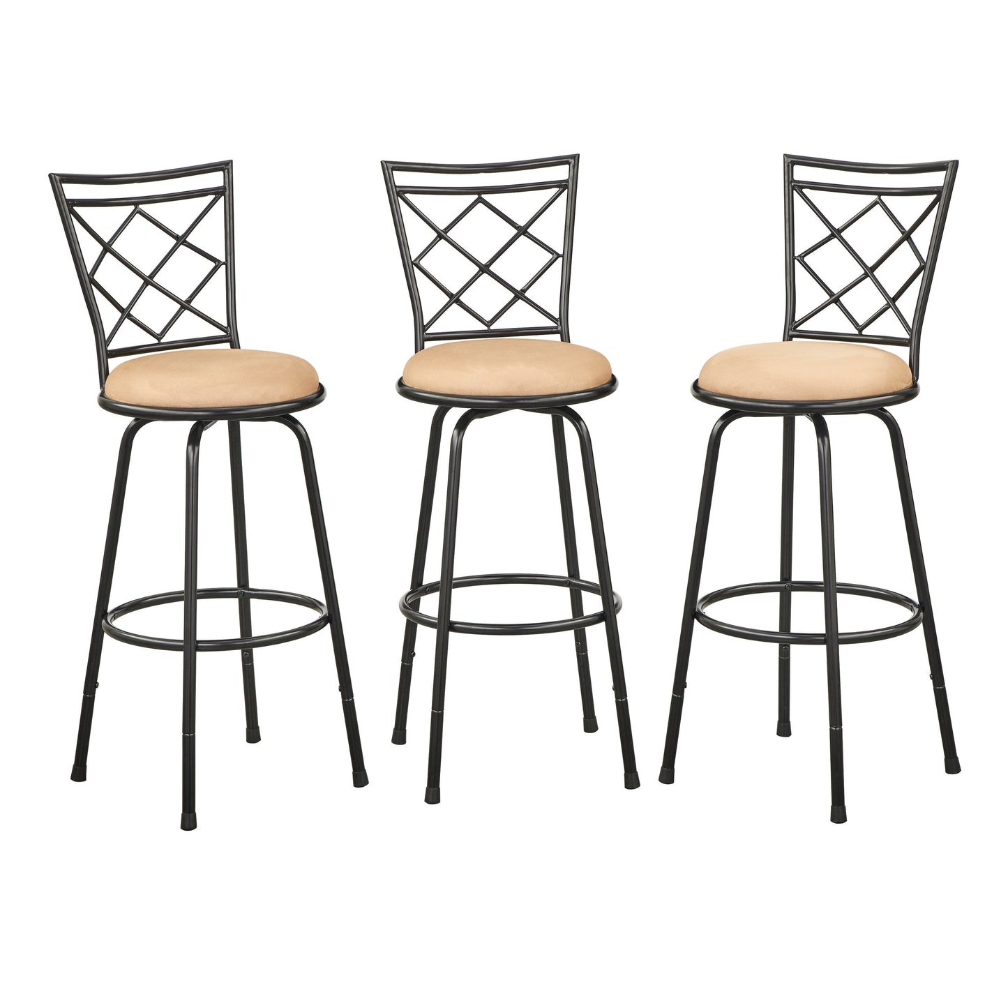 Sgabelli girevoli regolabili in altezza Simple Living Alyssa (confezione da 3)