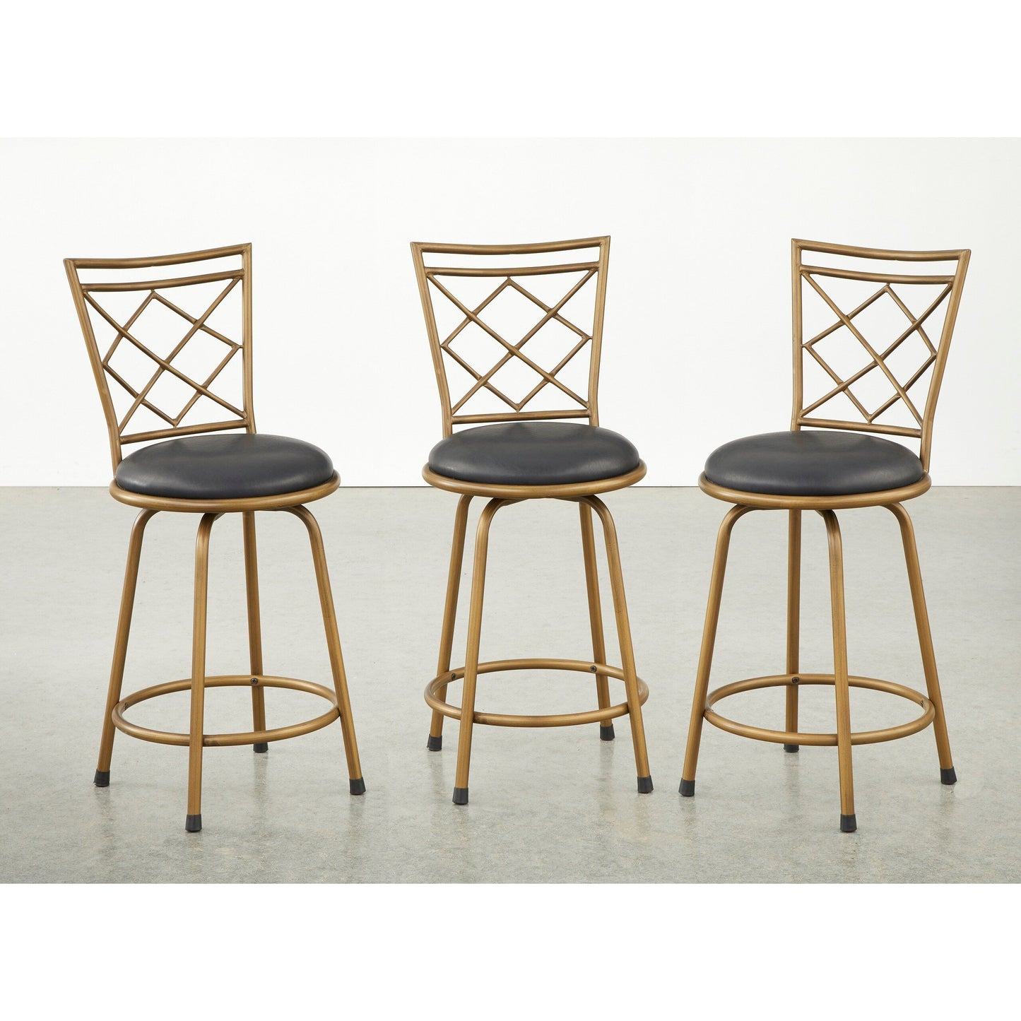 Sgabelli girevoli regolabili in altezza Simple Living Alyssa (confezione da 3)