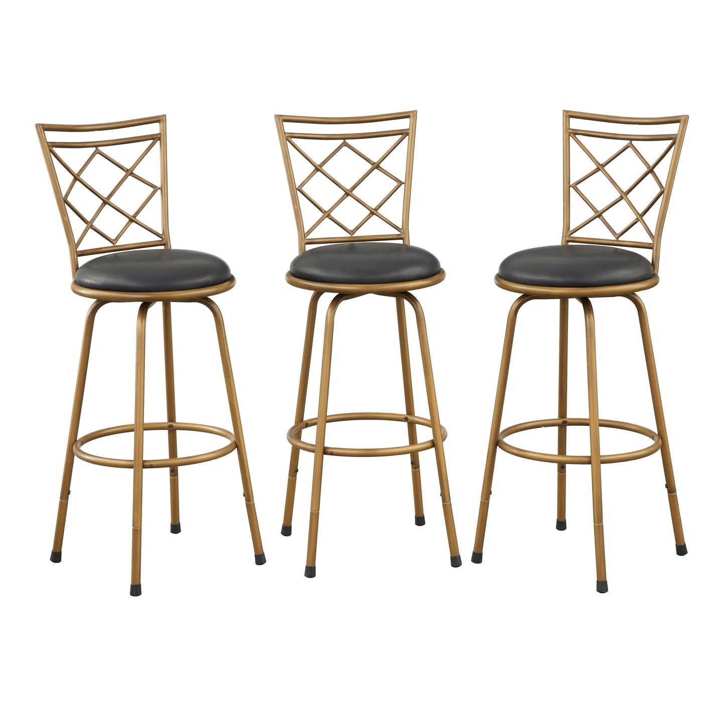 Sgabelli girevoli regolabili in altezza Simple Living Alyssa (confezione da 3)