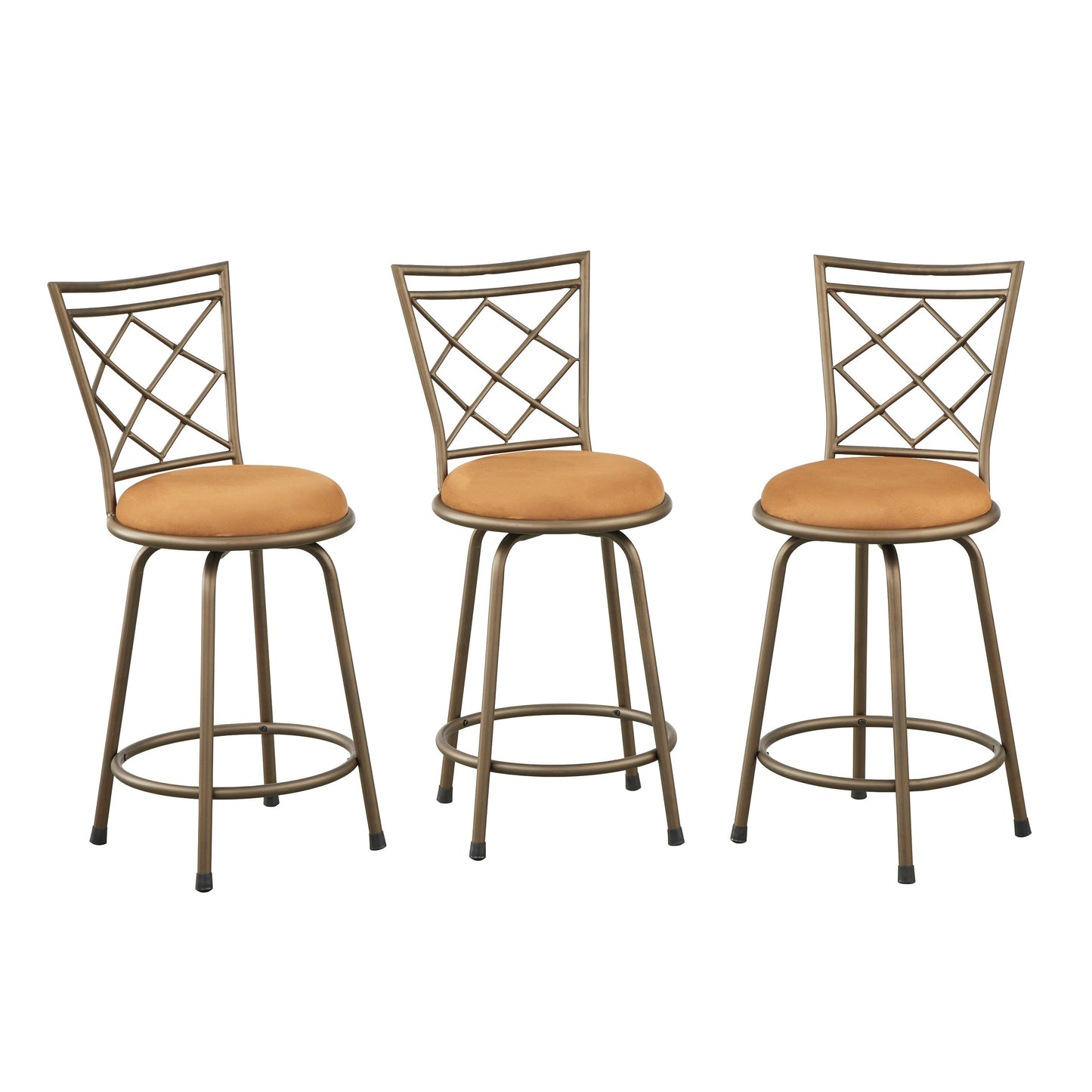 Sgabelli girevoli regolabili in altezza Simple Living Alyssa (confezione da 3)