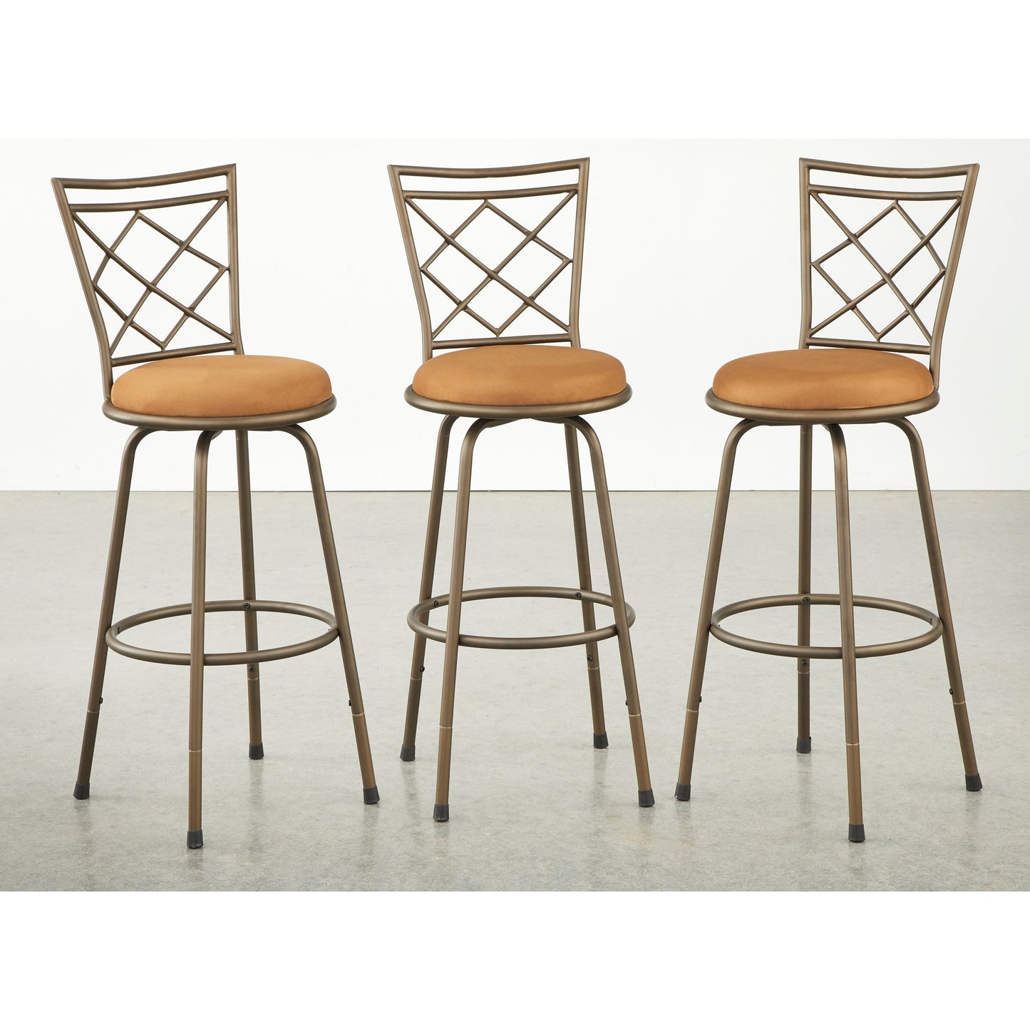 Sgabelli girevoli regolabili in altezza Simple Living Alyssa (confezione da 3)