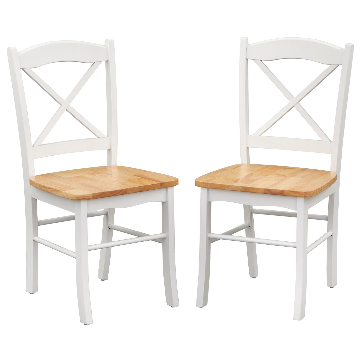 Sgabelli da pranzo in stile cottage country di Simple Living (confezione da 2)