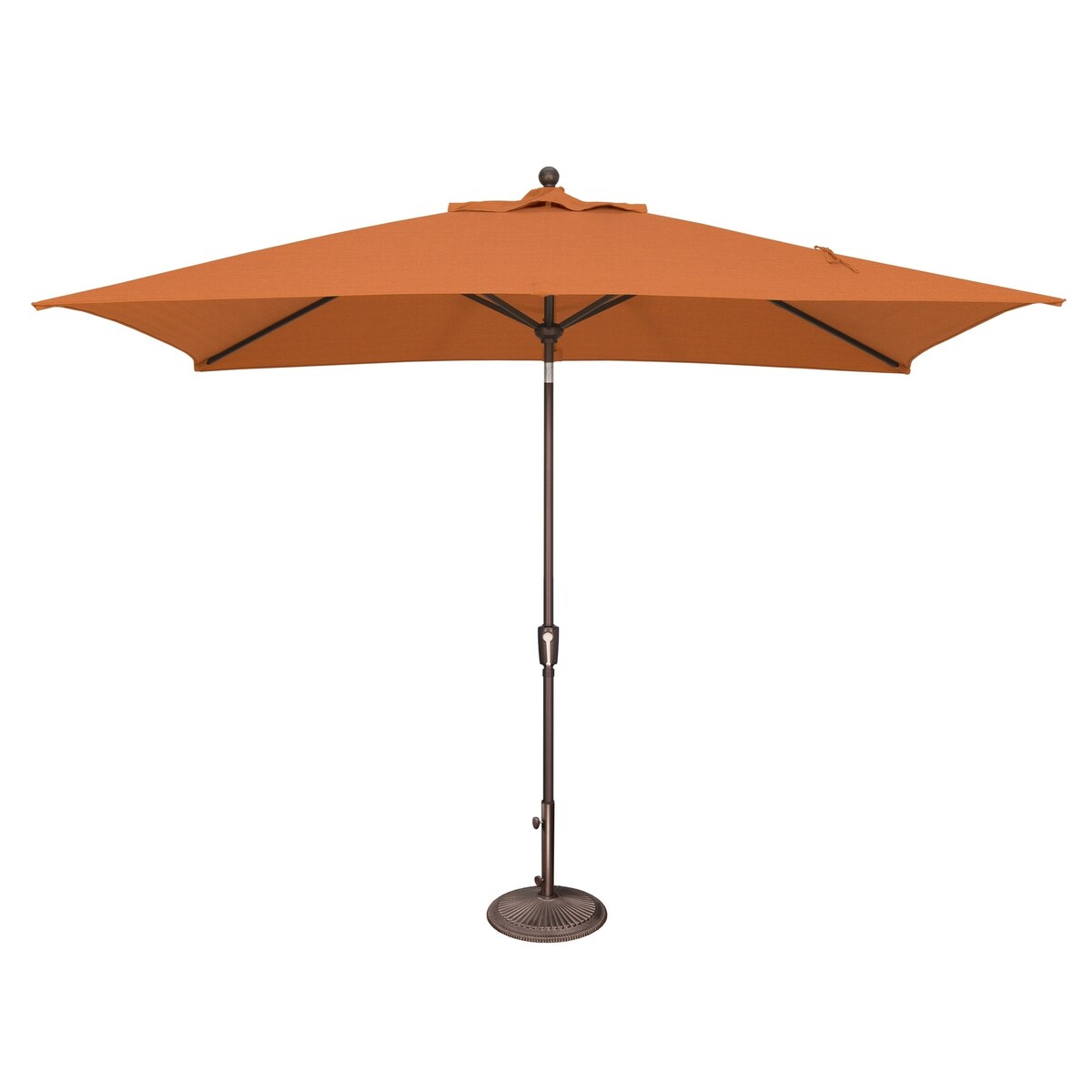 Ombrellone rettangolare inclinabile SimplyShade Catalina da 3 metri con pulsante di regolazione