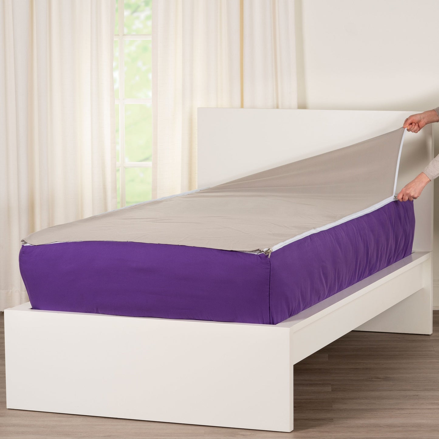 Set di biancheria da letto con cerniera Siscovers Purple Bunkie Deluxe