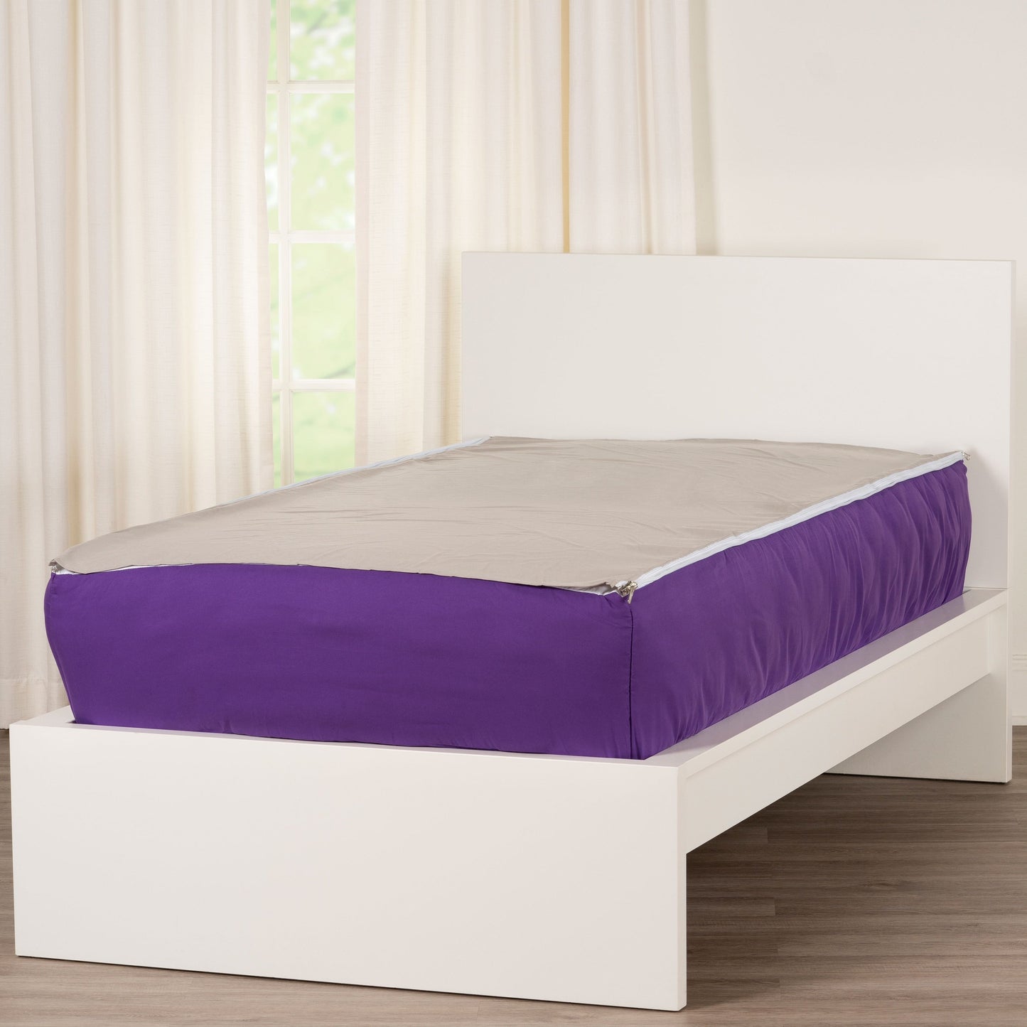 Set di biancheria da letto con cerniera Siscovers Purple Bunkie Deluxe