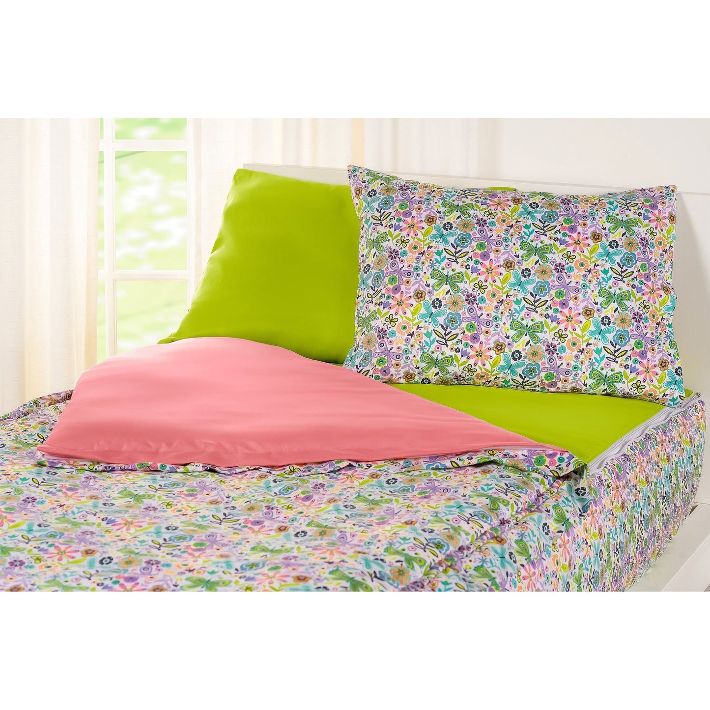 Set di biancheria da letto con cerniera Siscovers Quiet Garden Bunkie Deluxe