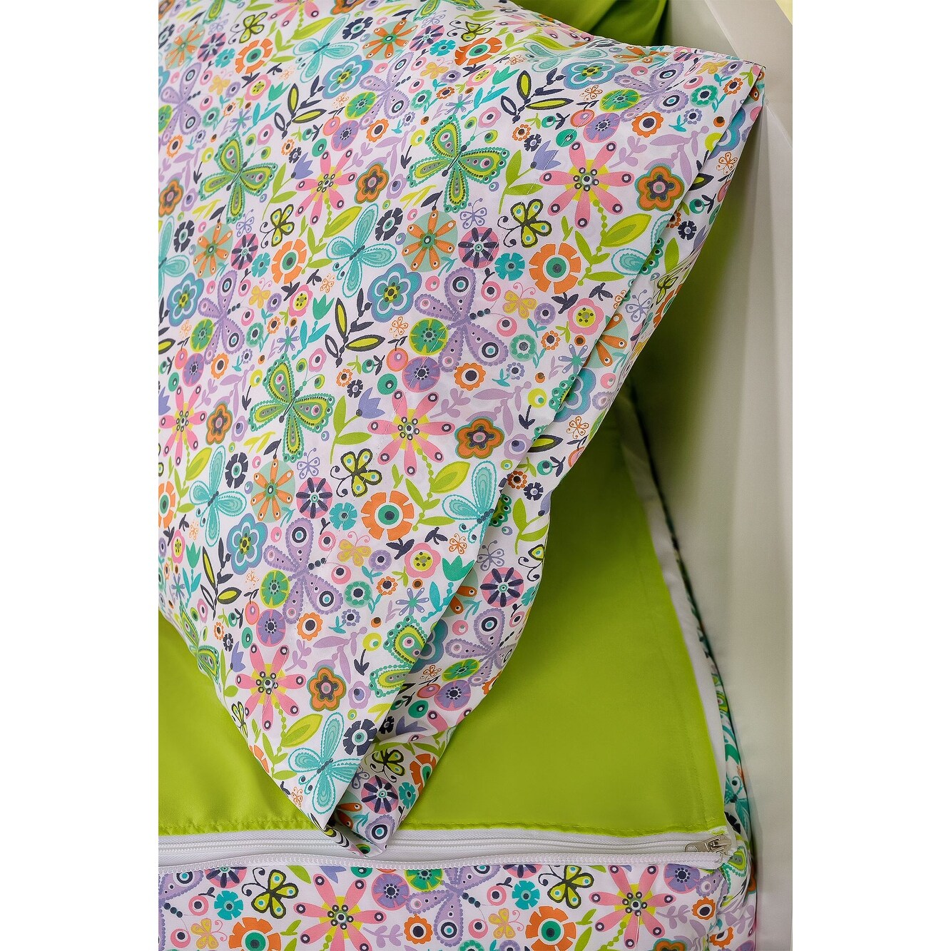 Set di biancheria da letto con cerniera Siscovers Quiet Garden Bunkie Deluxe