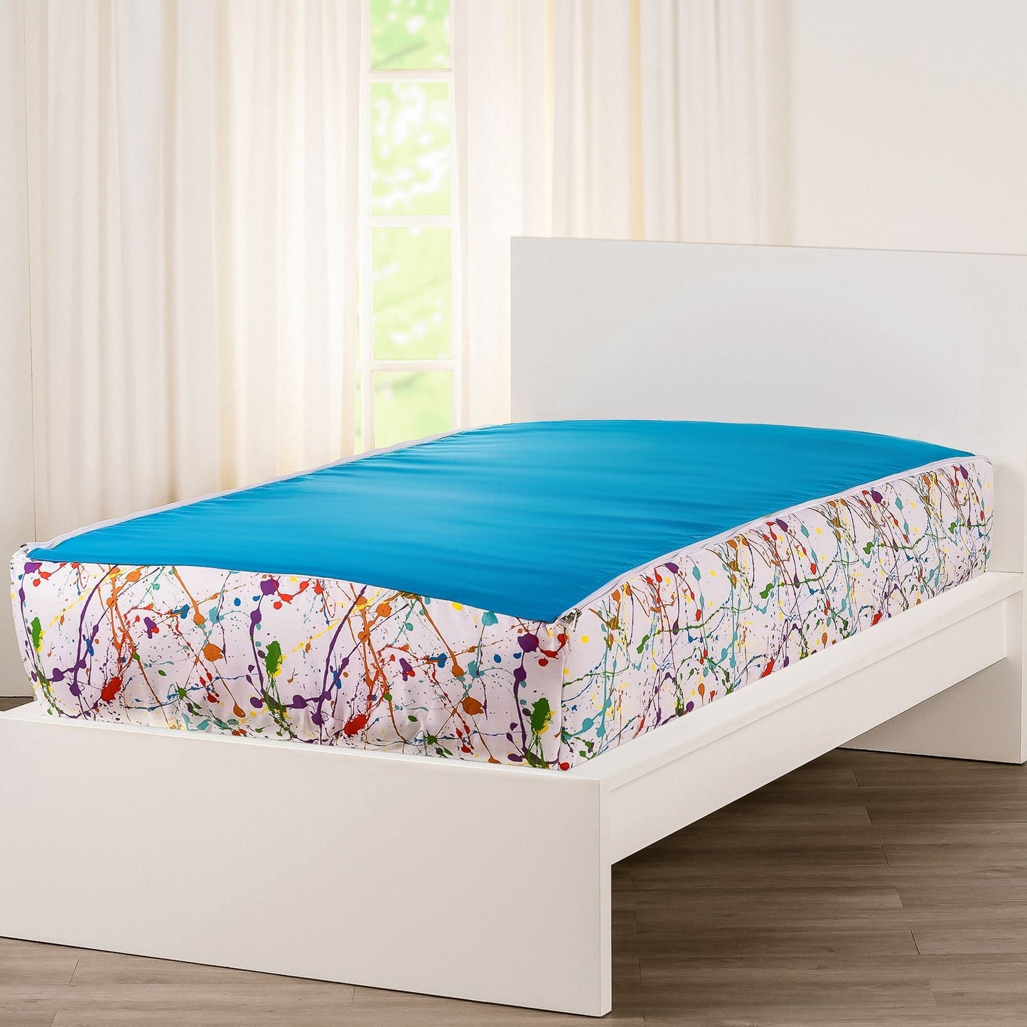 Set di biancheria da letto Siscovers Splashed and Splattered Bunkie Deluxe con cerniera