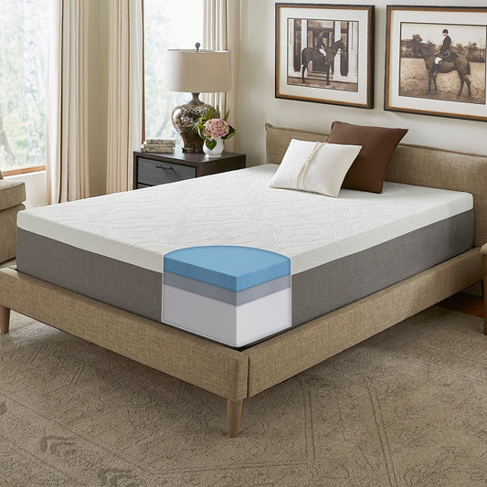 Materasso in schiuma viscoelastica NRGel da 35,5 cm (14 pollici) Slumber Solutions Signature