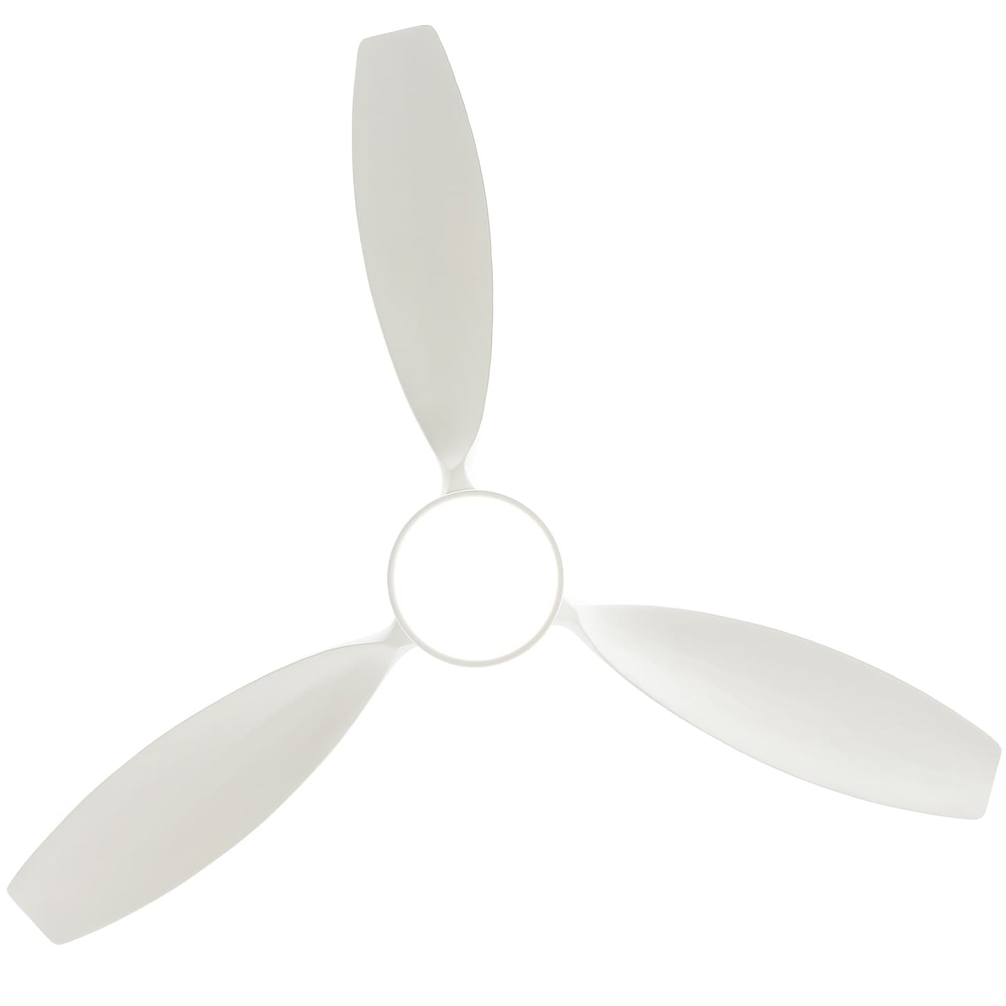 Sofucor Ventilatore da soffitto interno in legno da 52 pollici con luce e telecomando, luce integrata opzionale