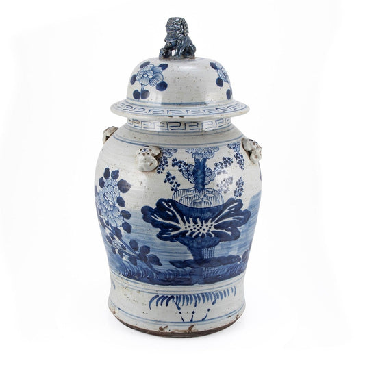 Vaso da Tempio Vintage per Piante di Quattro Stagioni - Grande