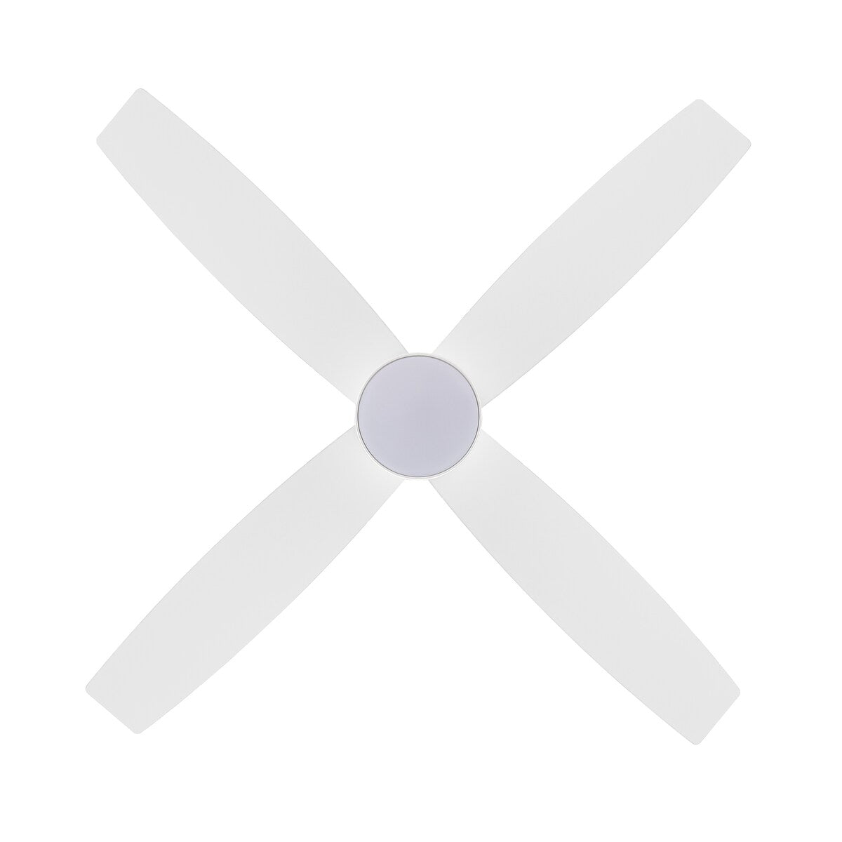 Ventilatore da soffitto a soffitto a corrente continua WINGBO da 44/52 pollici con luci e telecomando, 4 pale reversibili