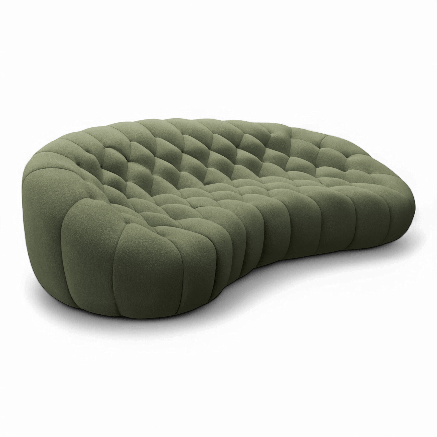 Divano Warby a 3 posti verde