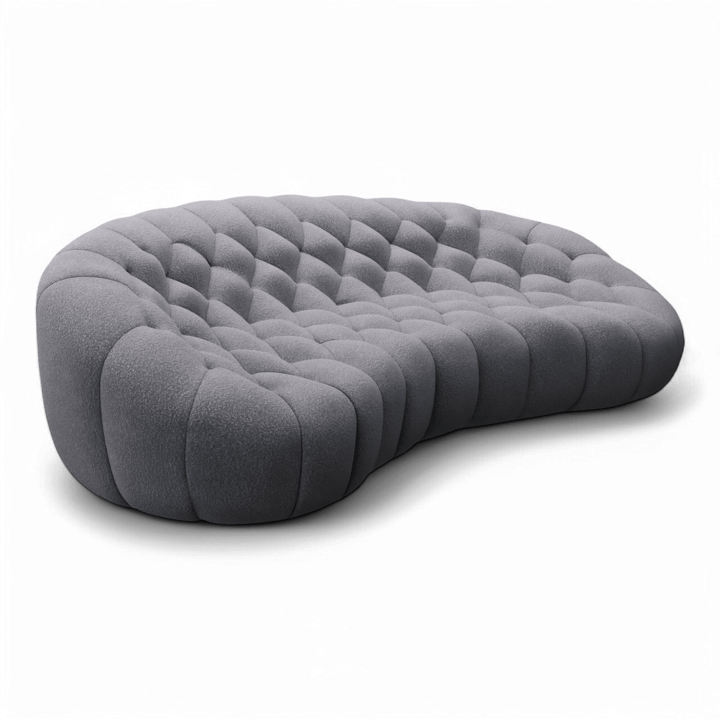 Divano Warby a 3 posti grigio