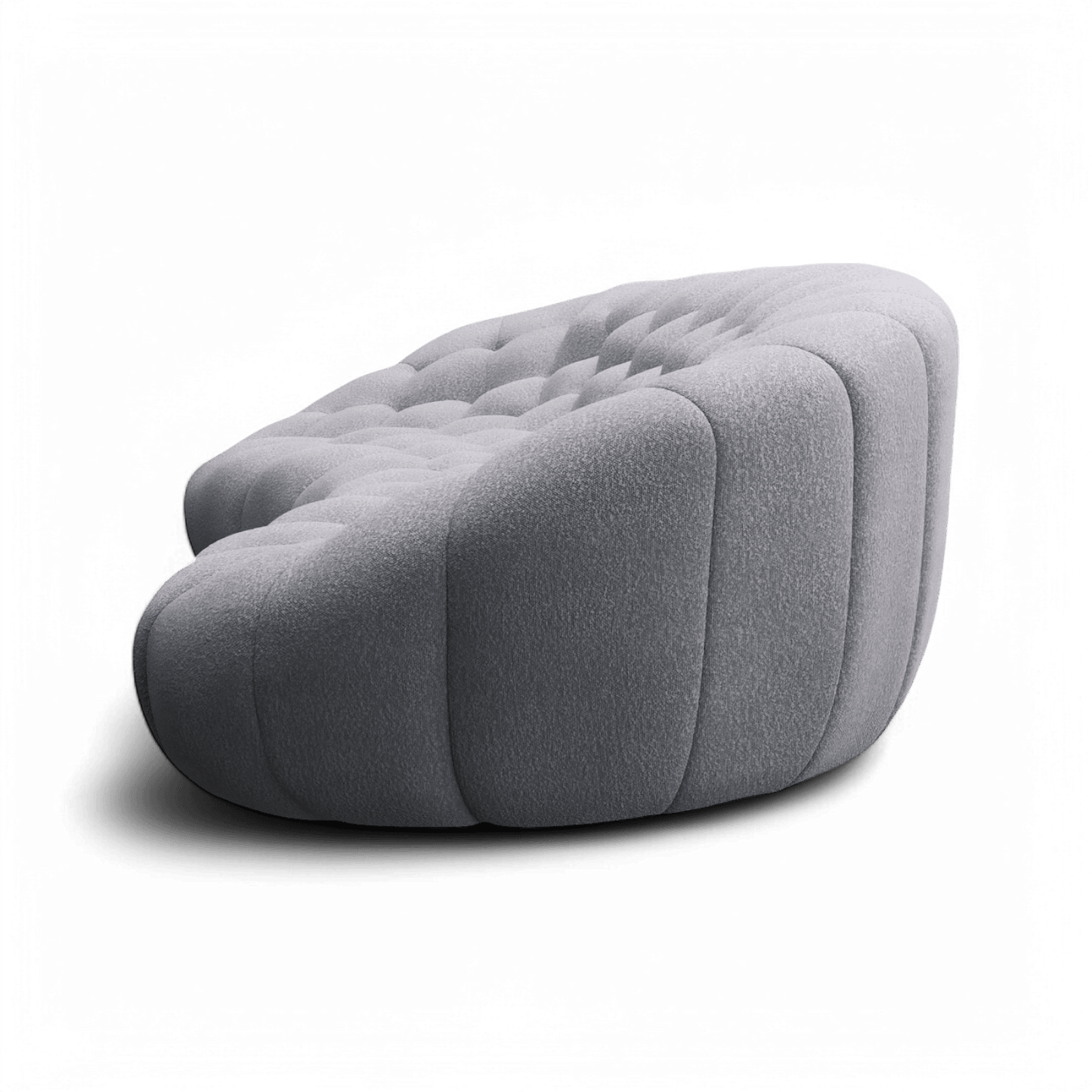 Divano Warby a 3 posti grigio