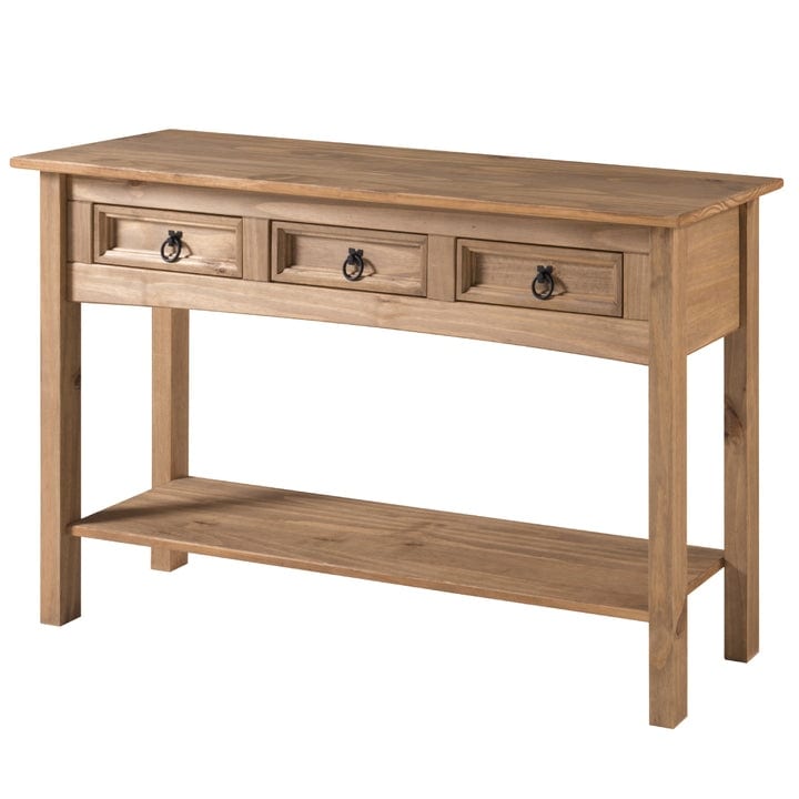 Console in legno per ingresso con 3 cassetti Corona | Furniture Dash - N/A