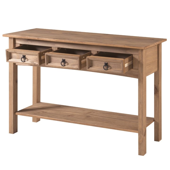 Console in legno per ingresso con 3 cassetti Corona | Furniture Dash - N/A