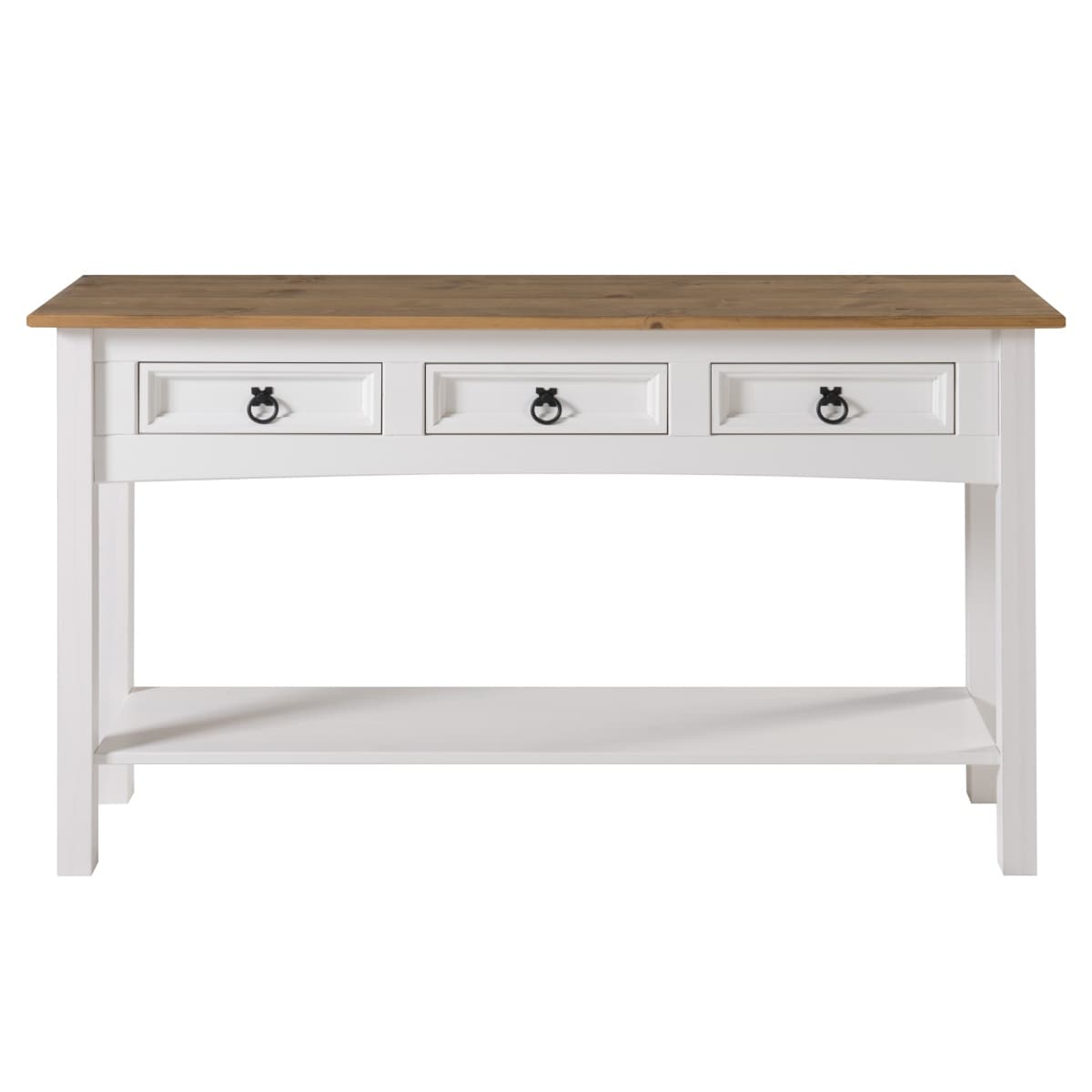Console in legno per ingresso con 3 cassetti Corona | Furniture Dash - N/A