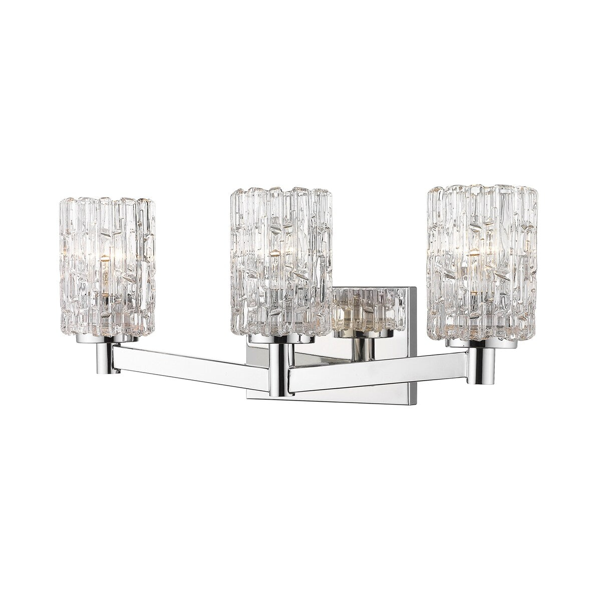 Z-Lite Aubrey, applique da bagno a 3 luci, larghezza 23 pollici