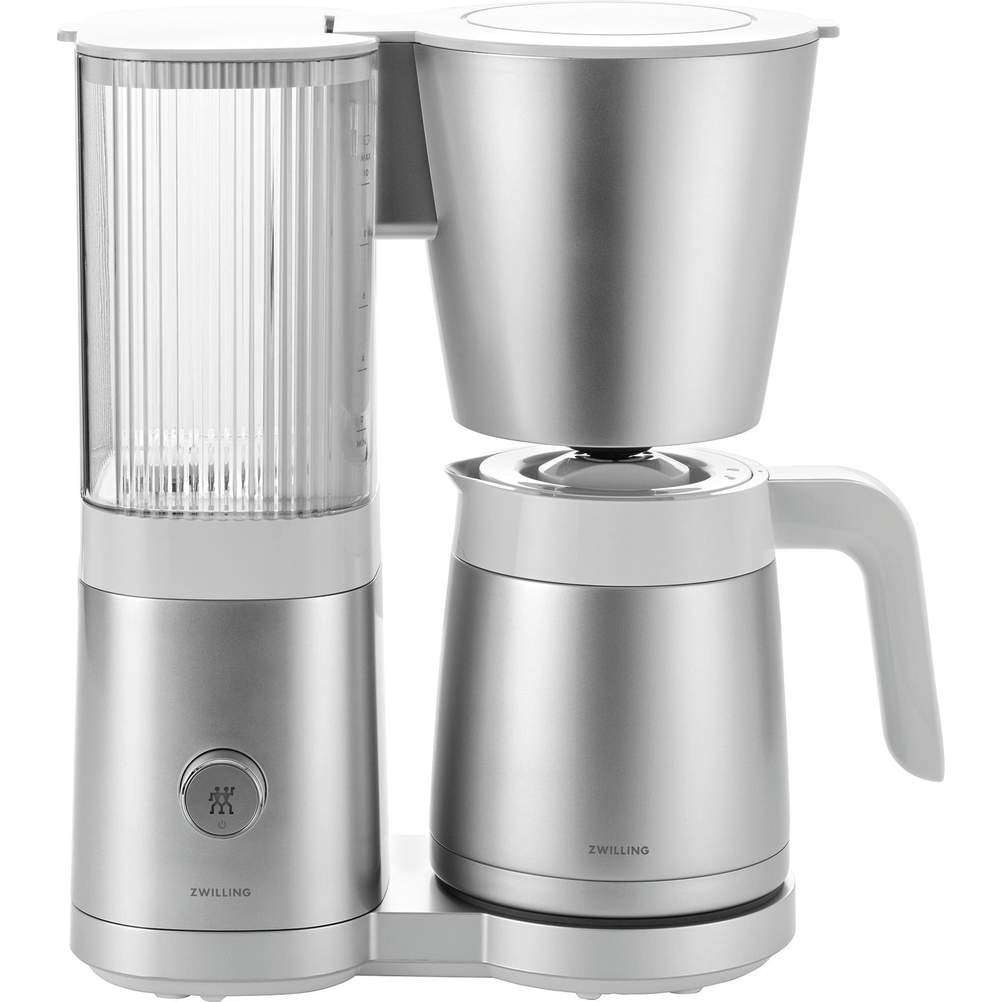 Macchina per caffè a goccia ZWILLING Enfinigy con caraffa termica da 10 tazze, premiata con lo standard SCA Golden Cup - 2,5 litri