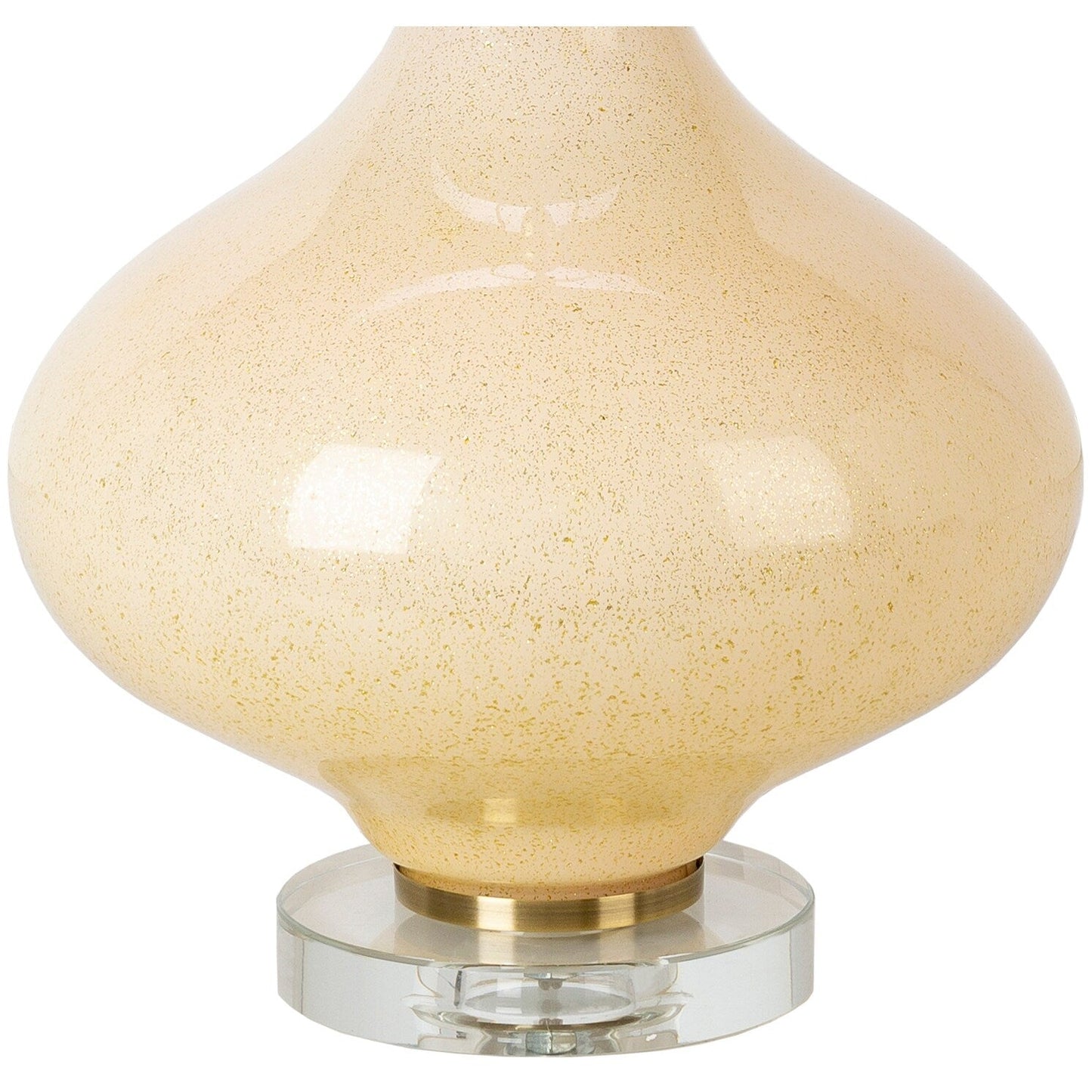 Lampada da tavolo Zayaan in vetro dipinto a forma di zucca