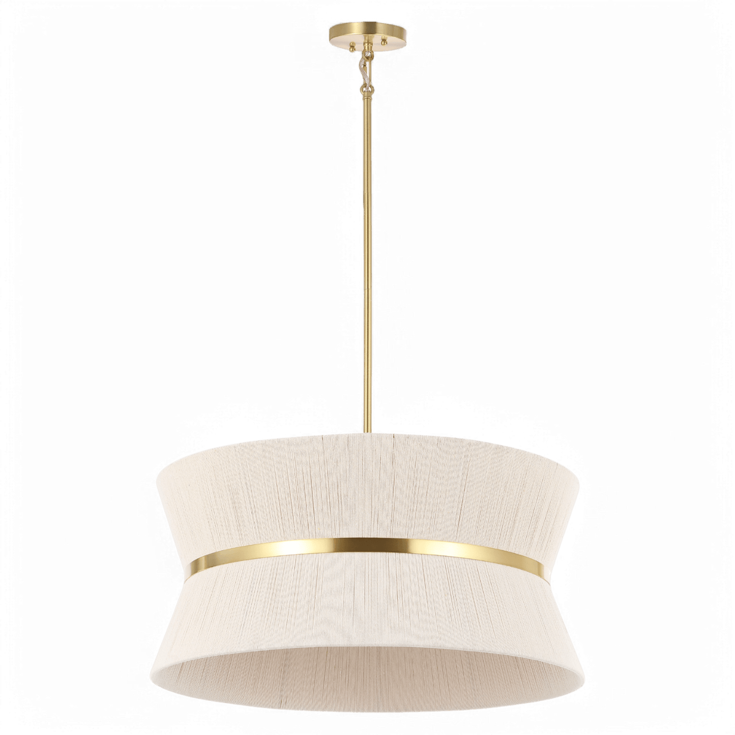Lampadario Soleil in ottone