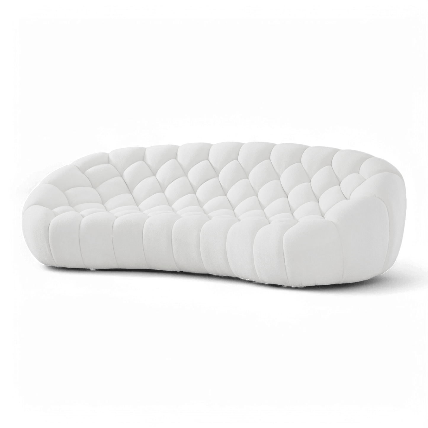 Divano Warby a 3 posti bianco