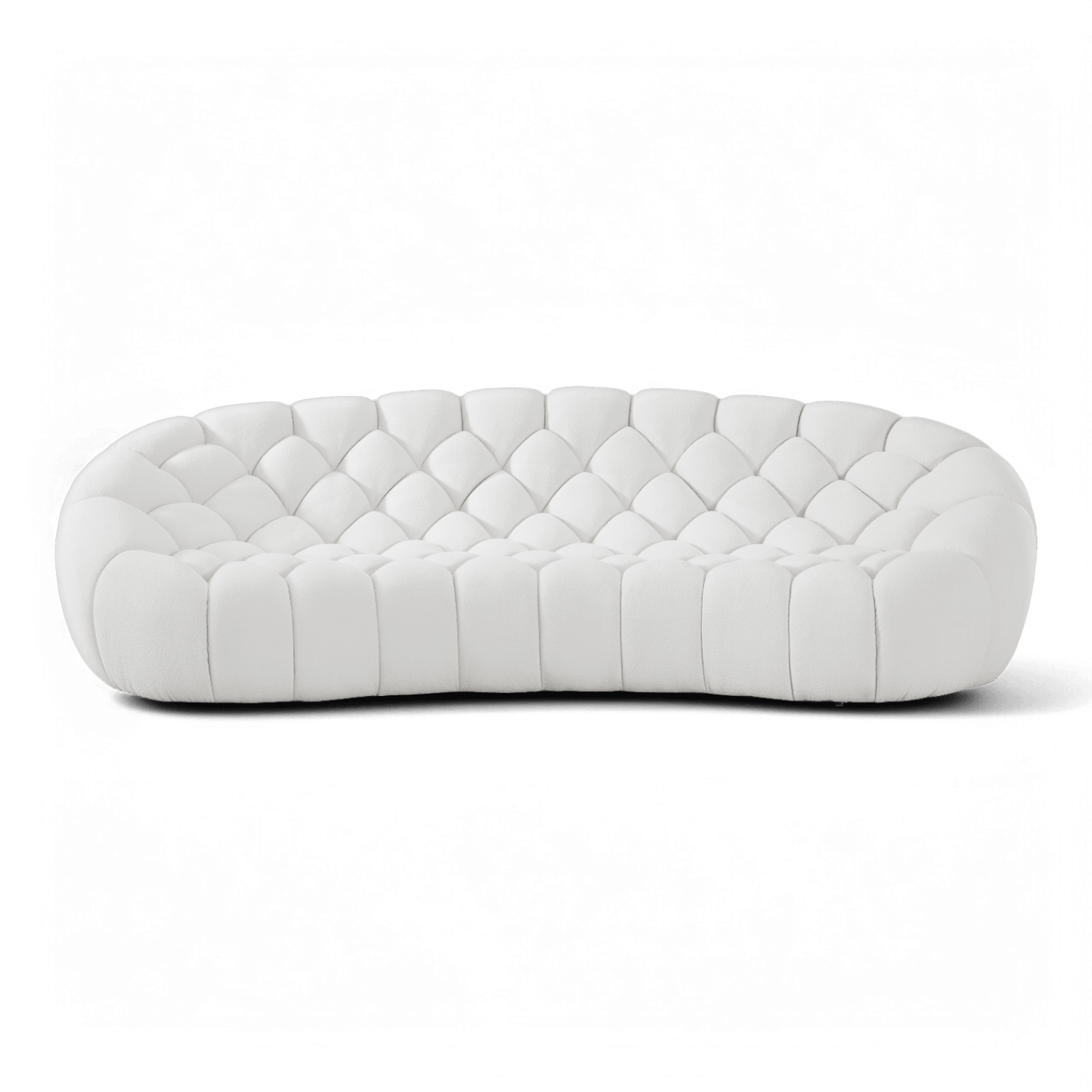 Divano Warby a 3 posti bianco