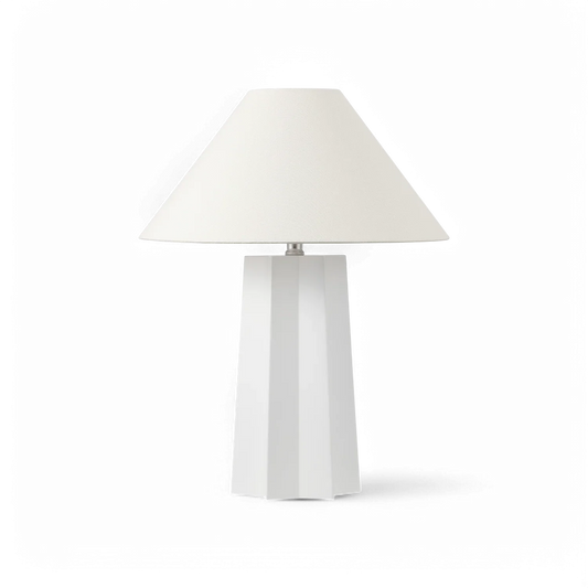 Lampada da tavolo Zephyr bianca