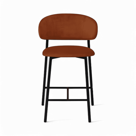 Sgabello da bar Zoya Terracotta